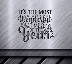 Most Wonderful Time SVG Poster SVG