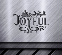 Joyful Snowflakes Pine Cone SVG SVG