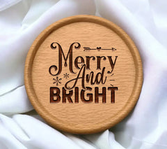 Merry & Bright SVG SVG