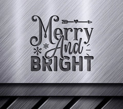 Merry & Bright SVG SVG