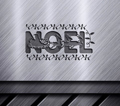 Noel Reindeer Sleigh SVG SVG