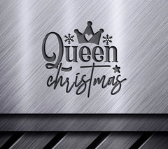 Queen Christmas SVG SVG