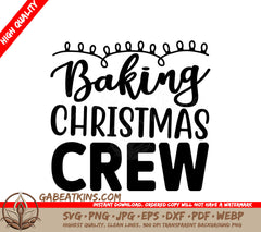 Baking Crew SVG SVG