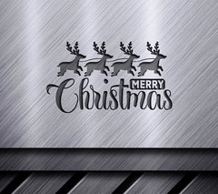 Merry Christmas Reindeer SVG SVG