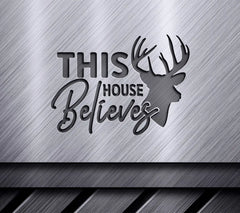 Christmas House Believes SVG SVG