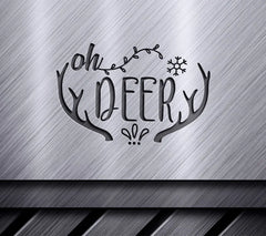 Christmas Oh Deer SVG Design SVG