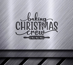 Christmas Baking Crew SVG Design SVG
