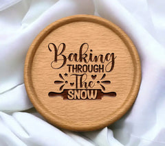 Christmas Baking Through The Snow SVG SVG