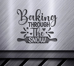 Christmas Baking Through The Snow SVG SVG