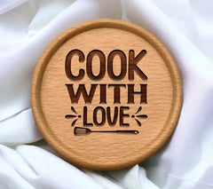 Cook With Love Spatula SVG SVG