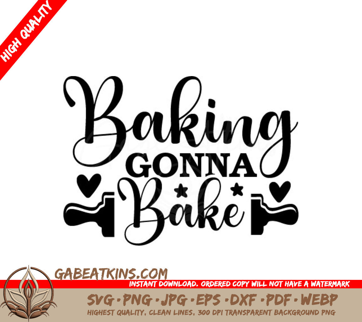 Christmas Baking Gonna Bake SVG SVG