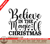 Christmas Magic Pot Holder SVG SVG