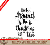 Rockin Christmas Tree SVG SVG