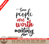 Christmas People SVG Poster SVG