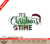 Christmas Time SVG Sublimation Design SVG