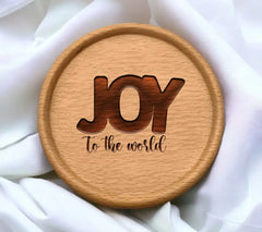 Joy To The World Plaid SVG SVG