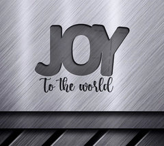 Joy To The World Plaid SVG SVG