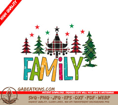 Christmas Family SVG Design SVG