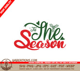 Christmas Tis The Season SVG SVG