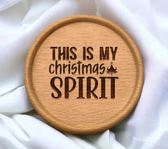 Christmas Wine Spirit SVG SVG