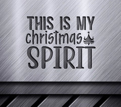 Christmas Wine Spirit SVG SVG
