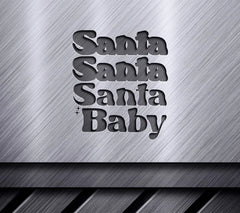 Santa Baby SVG Cut File SVG