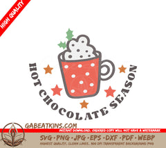 Hot Chocolate Season SVG SVG