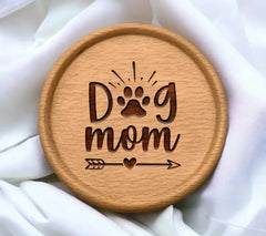 Dog Mom Paw Print SVG SVG