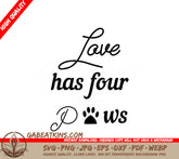 Dog Love SVG SVG