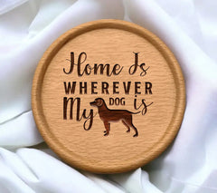 Home Is Wherever My Dog SVG SVG