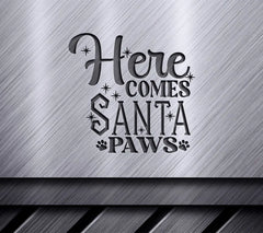 Here Comes Santa Paws SVG SVG