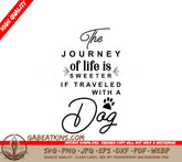 Dog Journey of Life SVG SVG