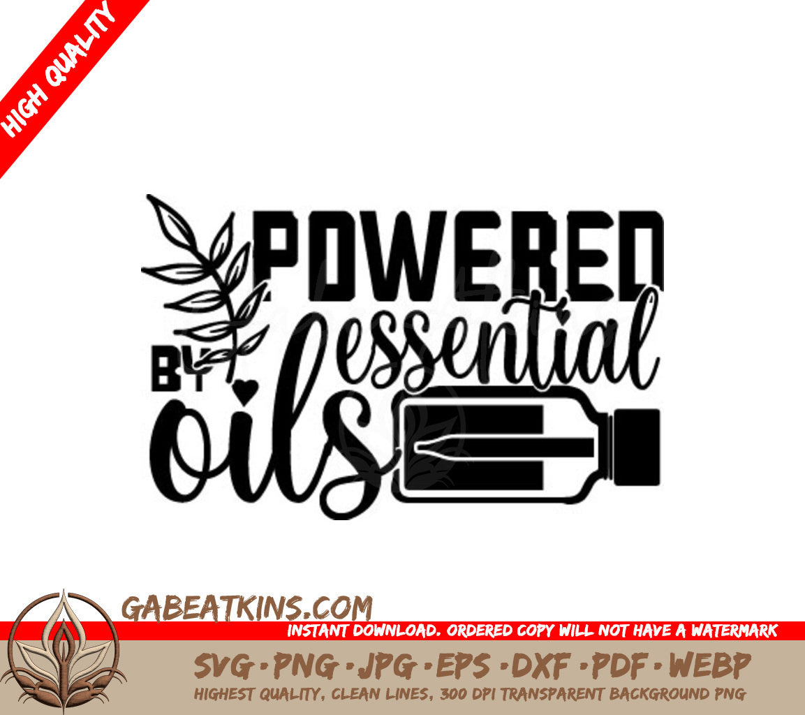 Essential Oil Design SVG SVG