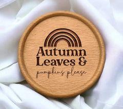 Autumn Leaves & Pumpkins SVG SVG