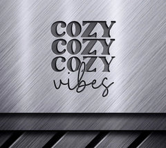 Cozy Vibes Fall SVG Design SVG