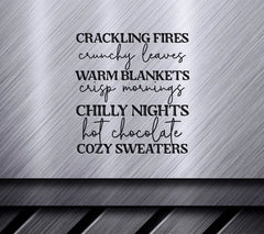 Fall Cozy SVG Design SVG