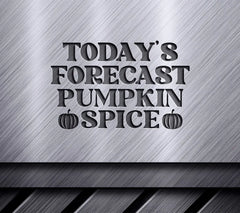 Pumpkin Spice Forecast SVG SVG