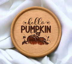 Hello Pumpkin SVG Fall Decor SVG
