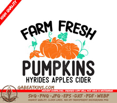Farm Fresh Fall SVG SVG