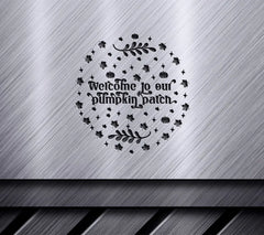 Welcome Pumpkin Patch SVG Sign SVG