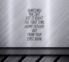 Fathers Day SVG - First Born SVG