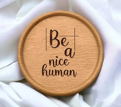 Be Nice Human SVG Design SVG