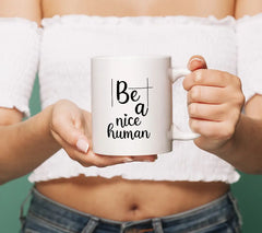 Be Nice Human SVG Design SVG