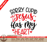 Sorry Cupid, Jesus SVG SVG