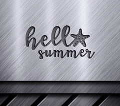 Hello Summer Starfish SVG SVG