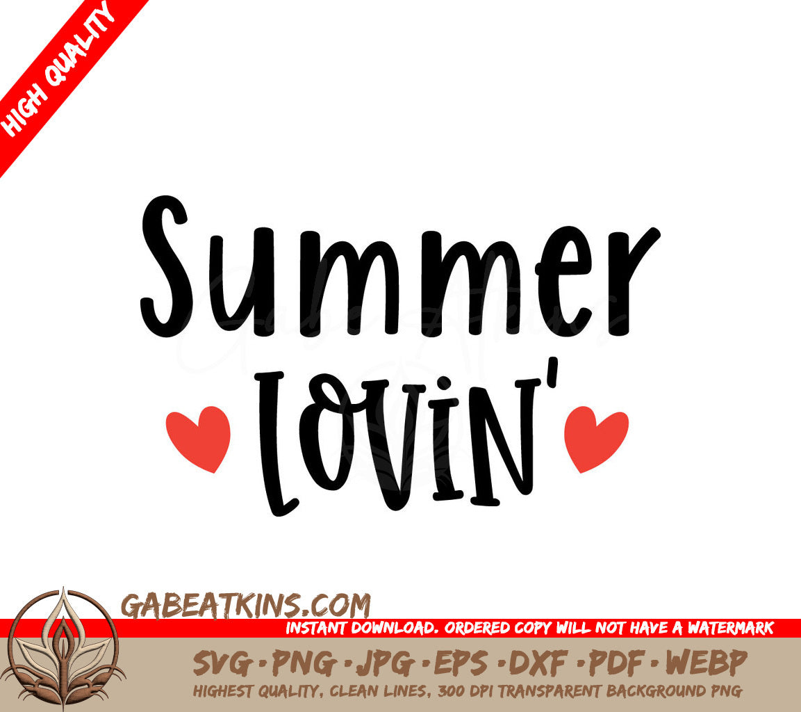 Summer Lovin White SVG SVG