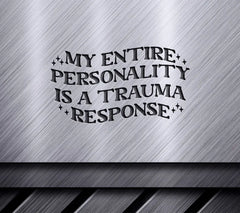 Trauma Response SVG Poster SVG