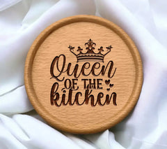 Queen Kitchen Funny Apron SVG SVG