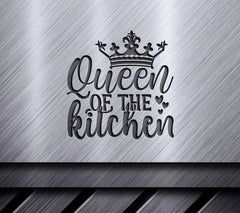 Queen Kitchen Funny Apron SVG SVG