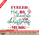 Fueled by Hot Chocolate SVG SVG